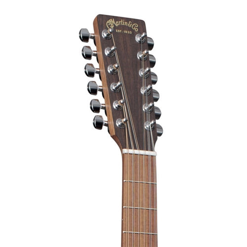 Martin D-X2e 12-String Dreadnought Acoustic-Electric Guitar - Natural