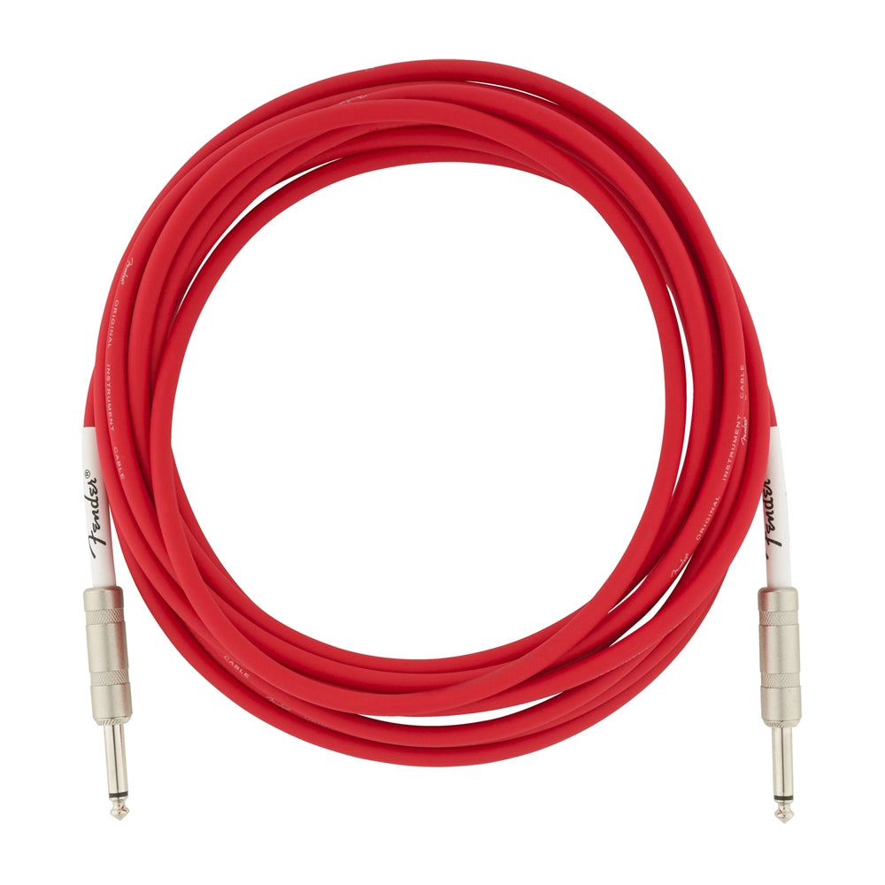 Fender Original Series18.6' Instrument Cable - Fiesta Red