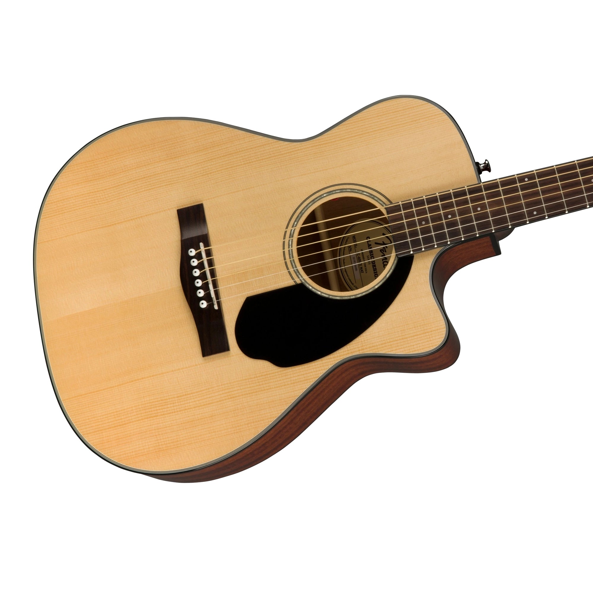 Fender CC-60SCE Acoustic-Electric Guitar - Natural