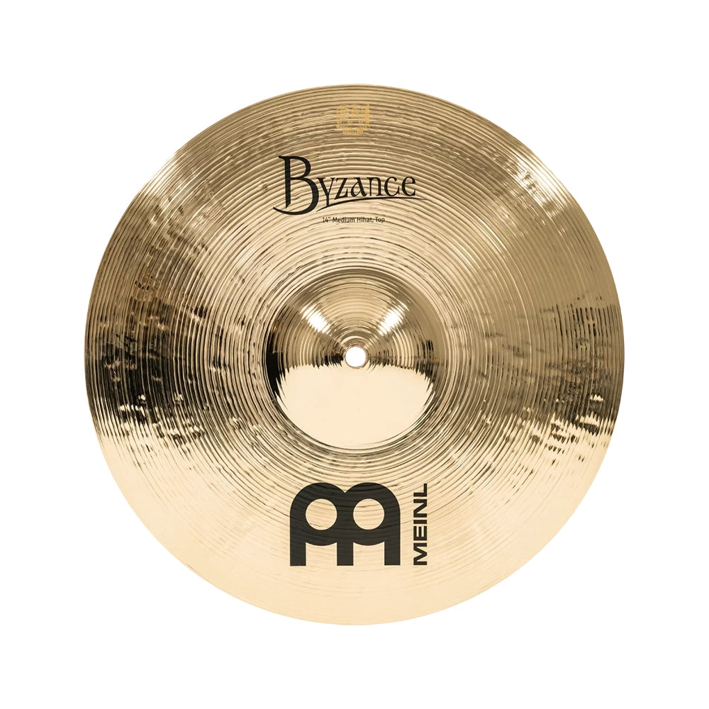 Meinl Byzance Brilliant 14" Medium Hi Hat Cymbals