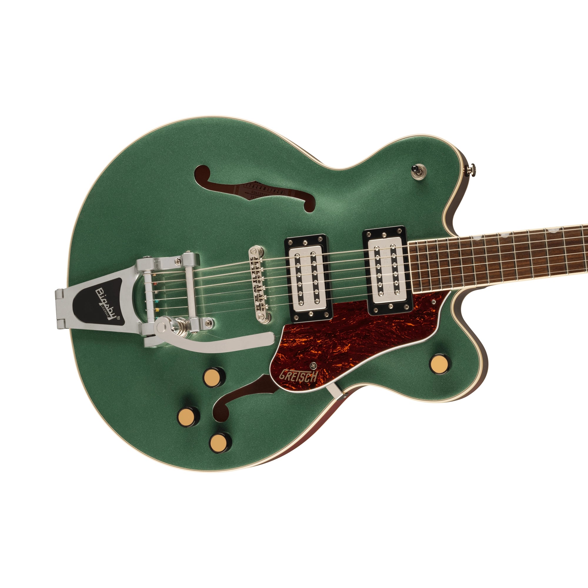Gretsch G2622t Streamliner Center Block Double-Cut Electric Guitar - Steel Olive