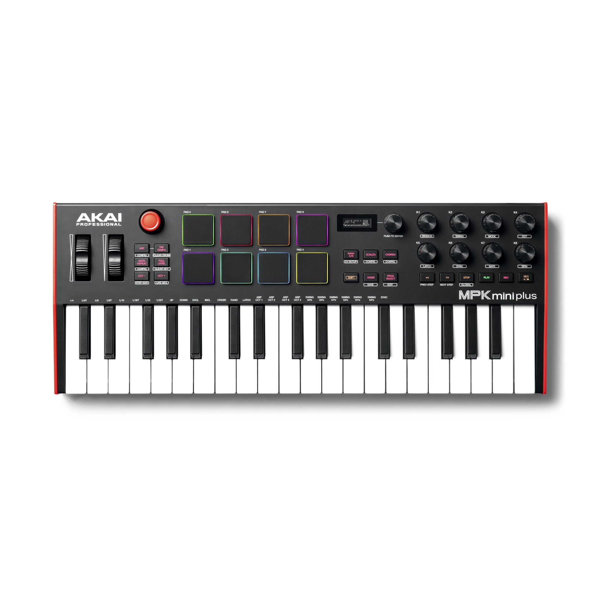 Controlador de Teclado Akai Professional MPK Mini Plus 37