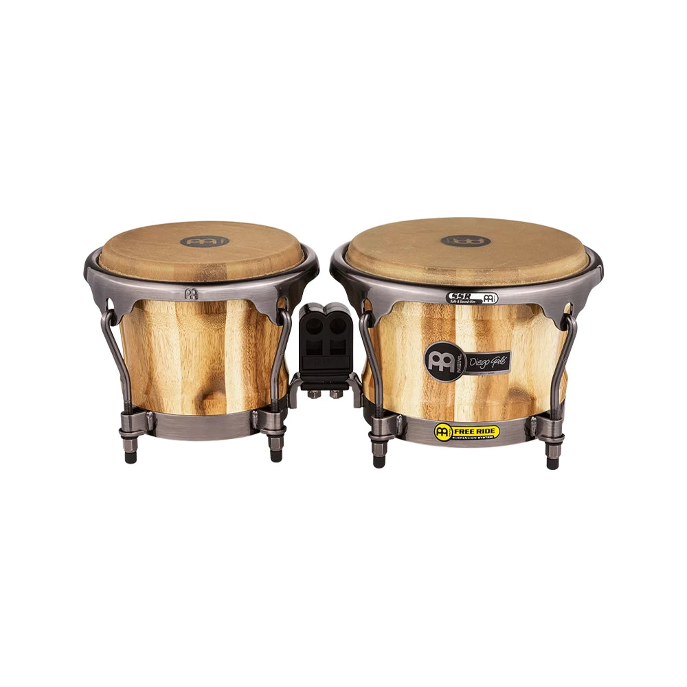 Meinl Diego Galé 7" X 8 1/2" Chamchuri Wood Bongos