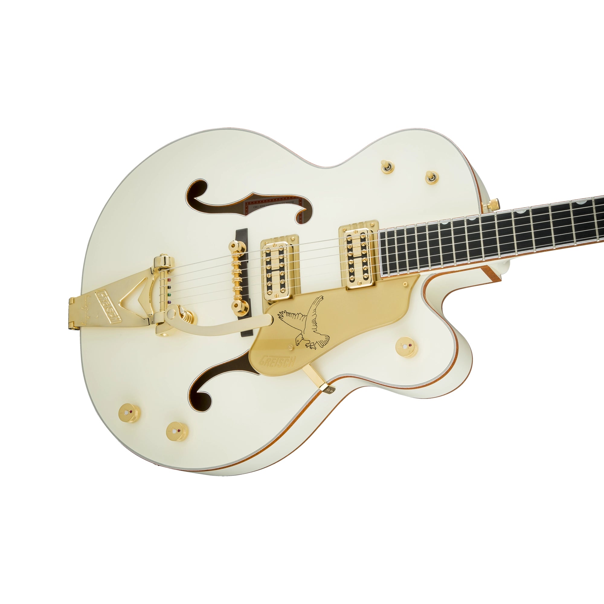 Gretsch G6136T-59GE Vintage Select 1959 Falcon Hollowbody Electric Guitar - Vintage White