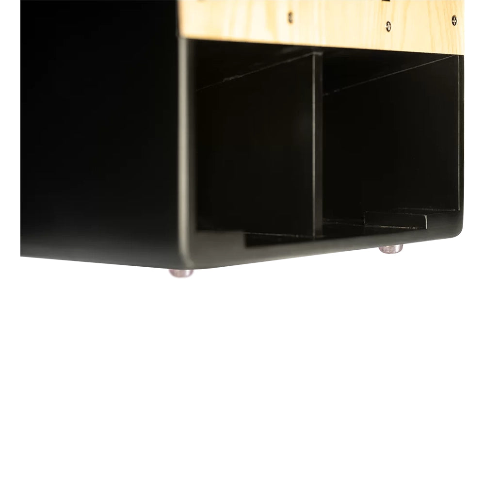 Meinl Bass Cajon Black American White Ash Frontplate