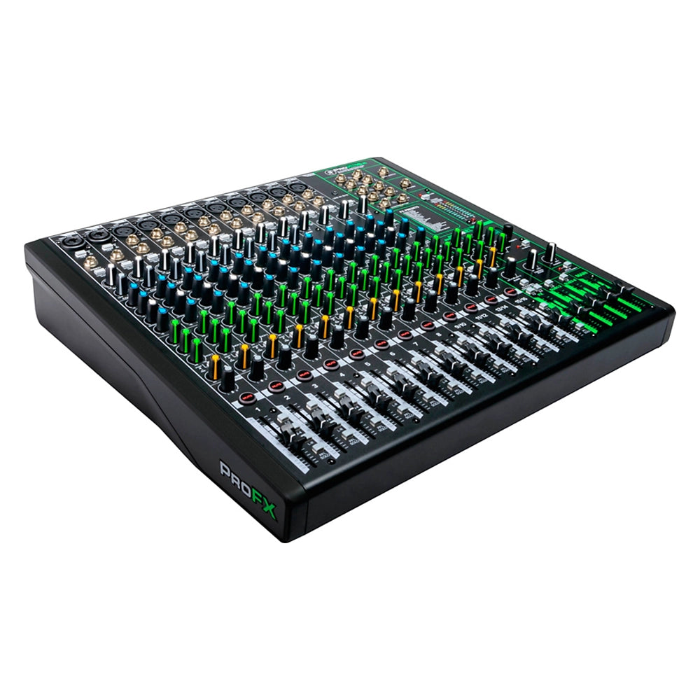 Mackie PROFX16V3 16-Channel 4-Bus Professional Effects Mixer with USB