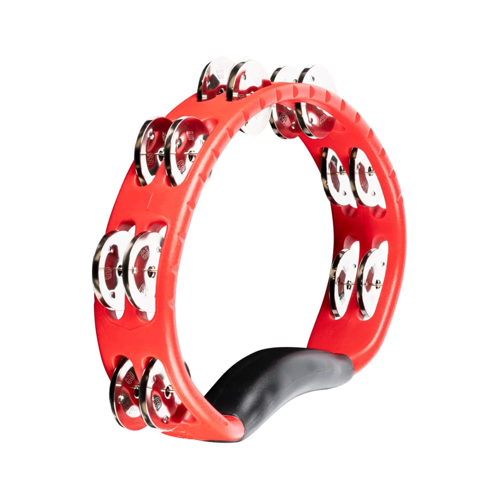 Meinl Headliner Series HTMT1R Hand Held Double Row Tambourine - Red