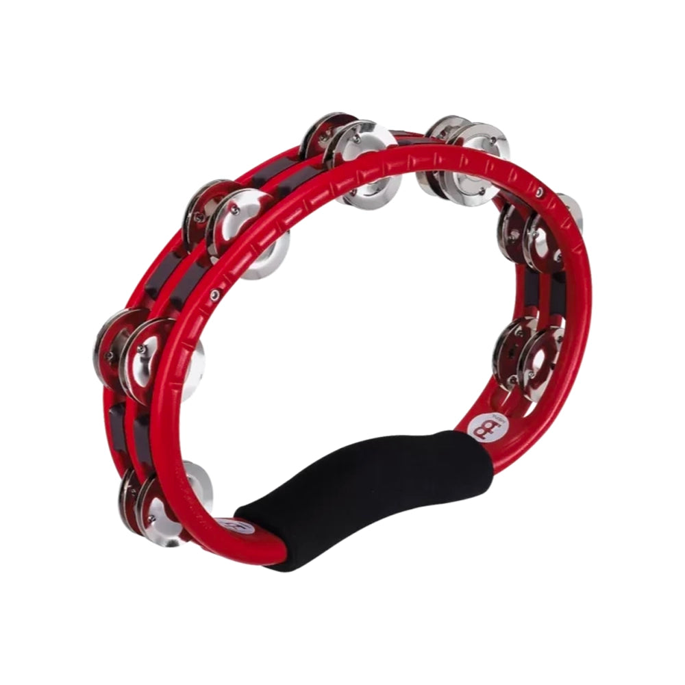 Meinl Hand Tambourine Steel Jingle Red