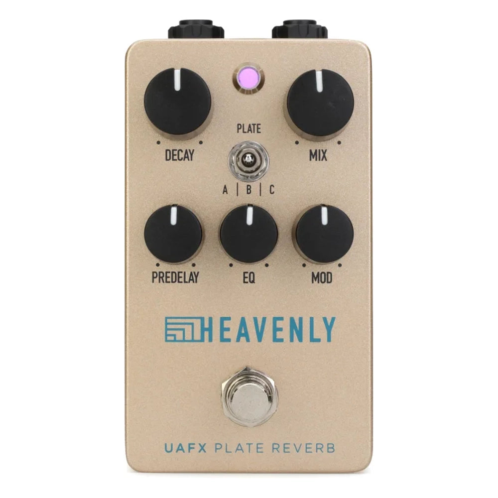 Universal Audio UAFX Heavenly Plate Reverb Guitar Effects Pedal