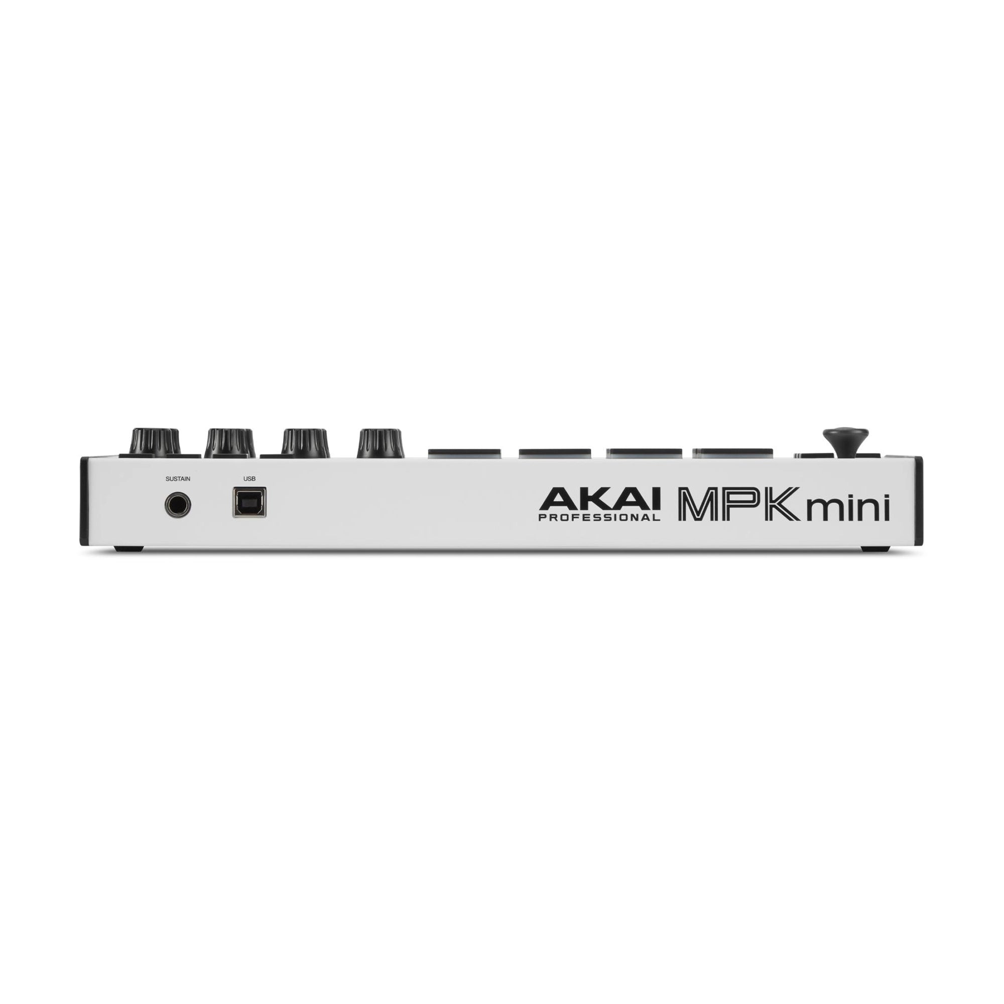 Akai MPKMINI3W USB MIDI Compact Controller-White