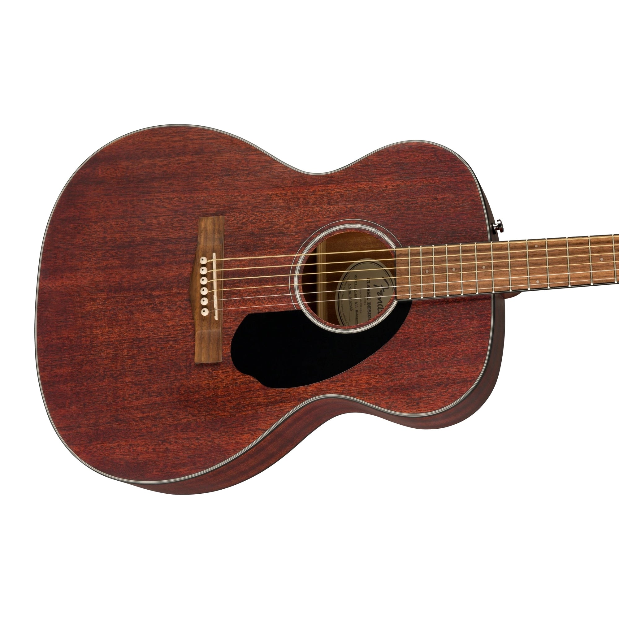 Fender CC-60s Concert Acoustic Guitar Pack - Mahogany