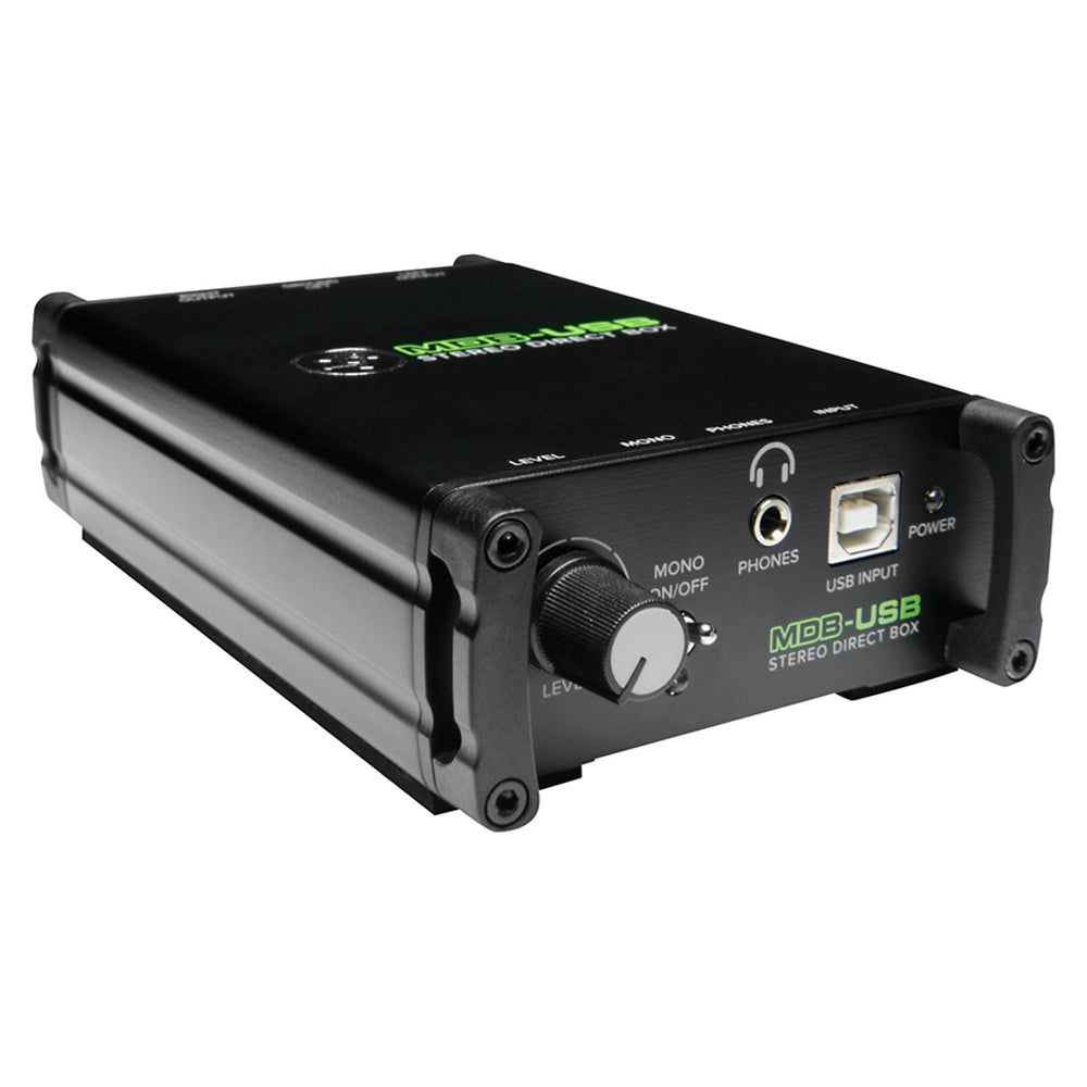 Mackie MDB-USB USB Stereo Direct Box