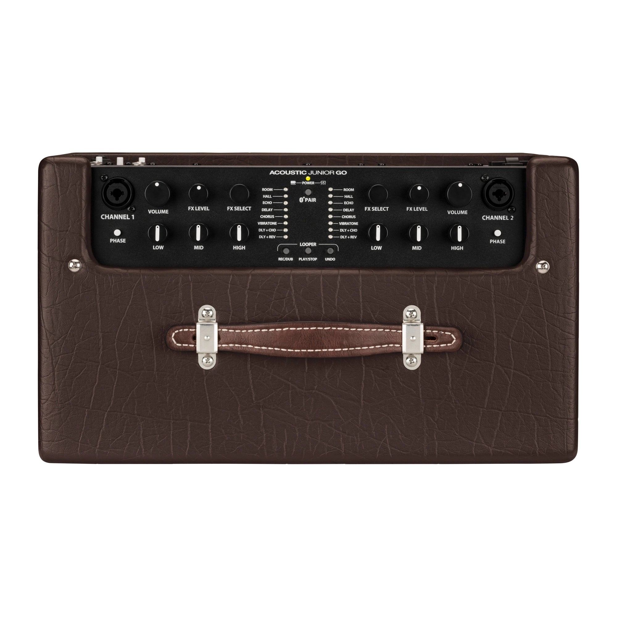 Fender Acoustic Jr GO 100W 1x8 Acoustic Guitar Combo Amplifier Dark Brown Vinyl