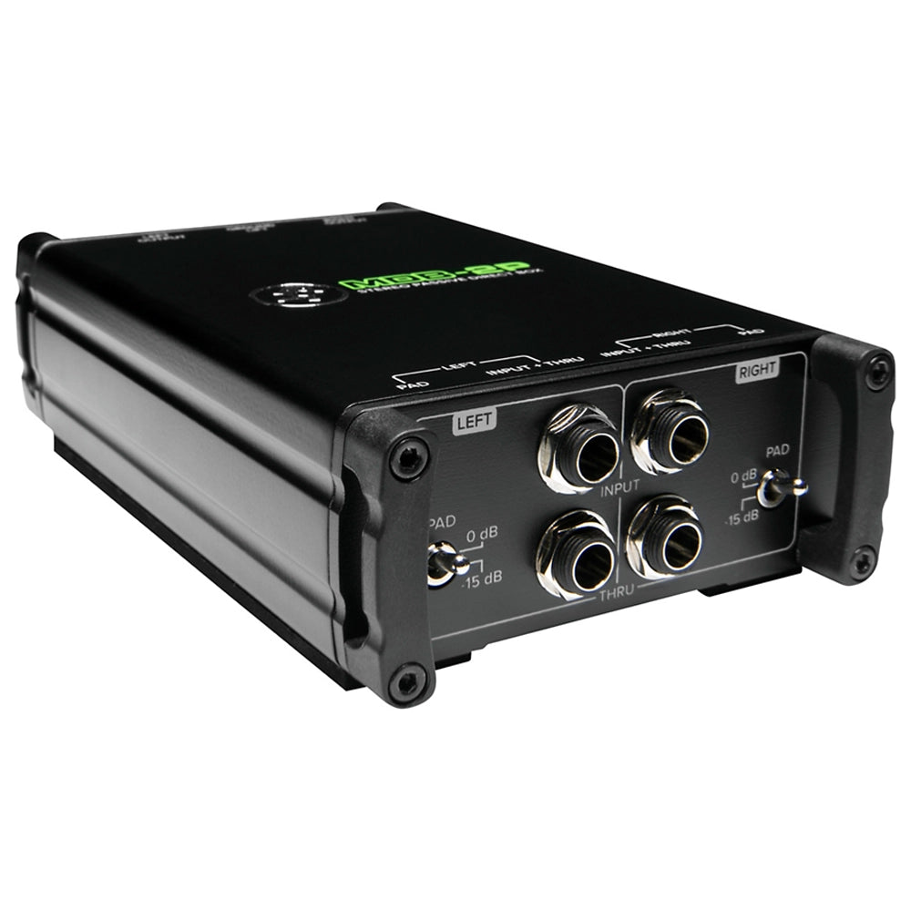 Mackie MDB-2P Stereo Passive Direct Box