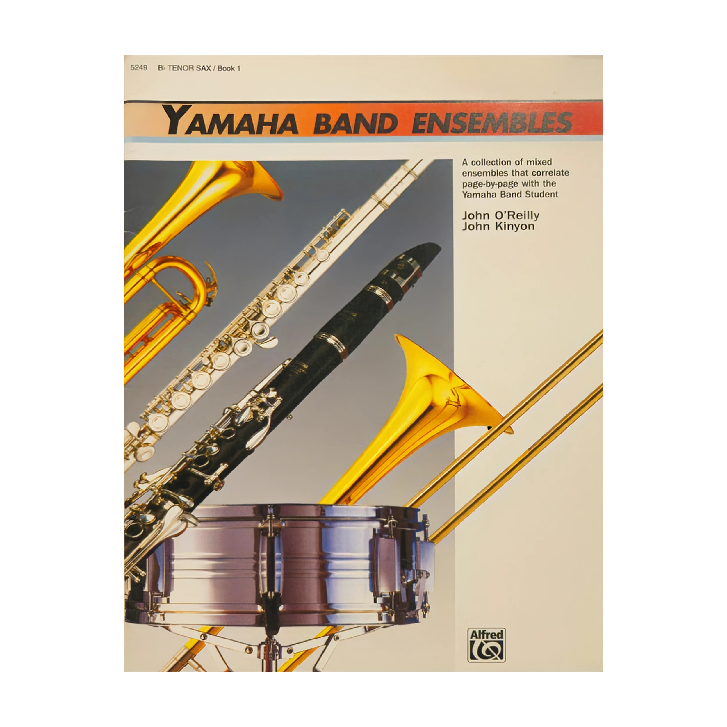 Yamaha Band Ensembles, Book 1: Tenor Sax Book