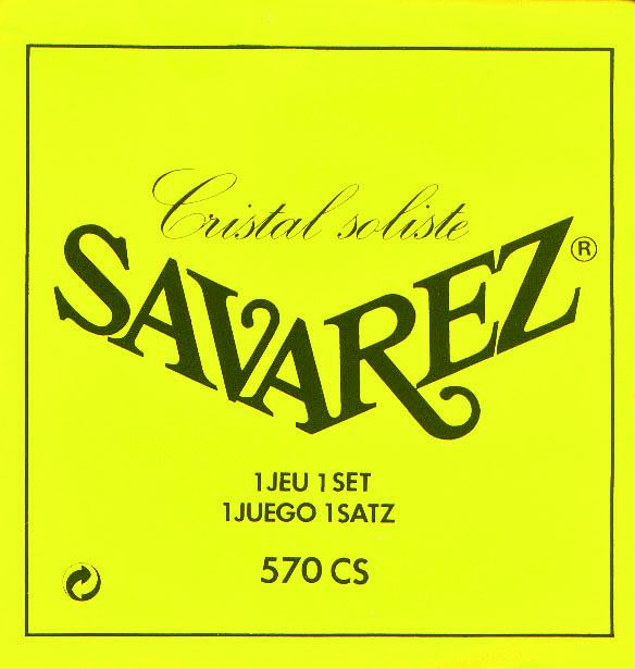Savarez 570cs Cristal Soliste Ht Classical Guitar Strings
