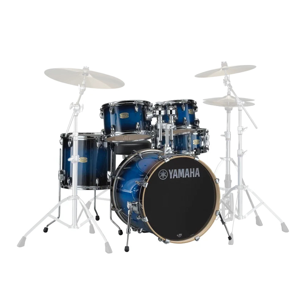 Front view of Yamaha Stage Custom 5 Piece Birch Drum Kit W/20" Bass Drum