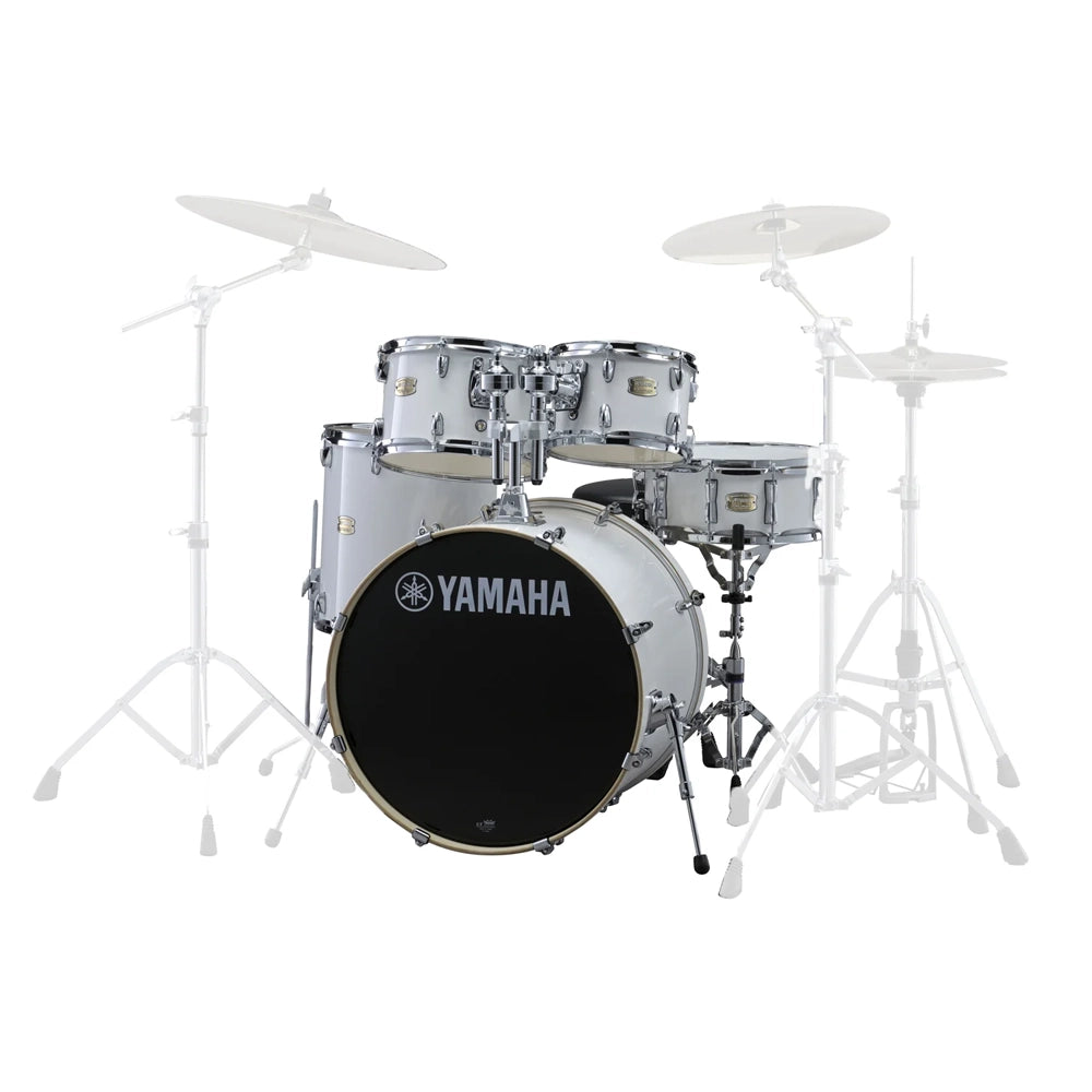 Front view of Yamaha Stage Custom 5 Piece Birch Drum Kit W/20" Bass Drum