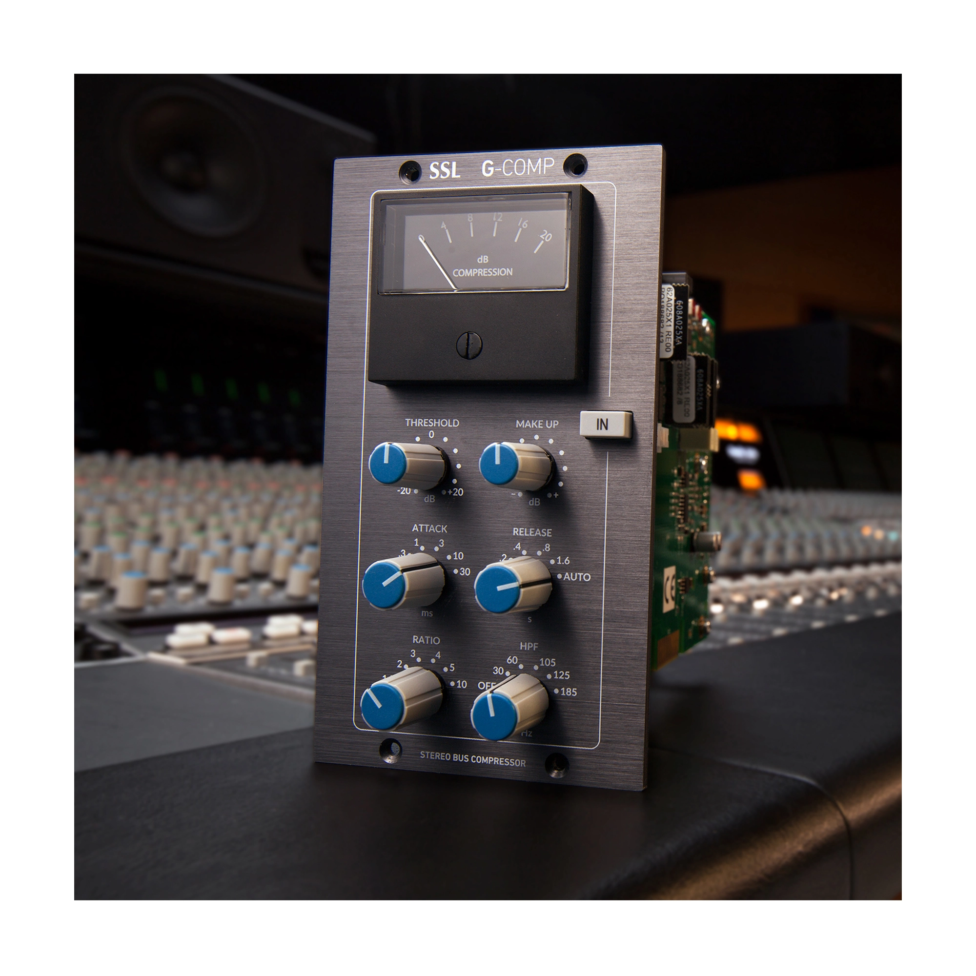 Solid State Logic SSL Stereo Bus Compressor Module for 500 Format Rack