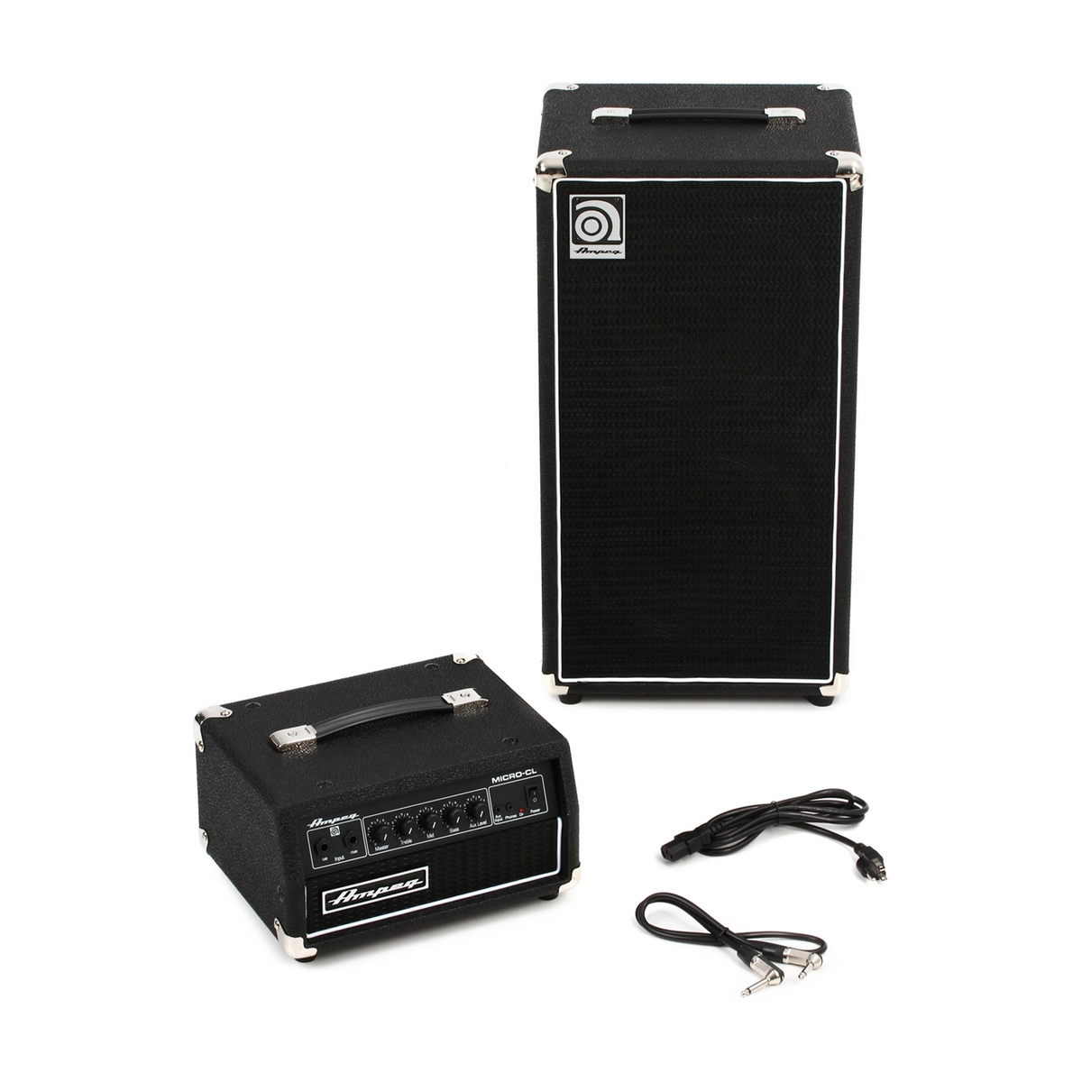 Ampeg Micro-CL 2 X 10 Inch 100-Watt Solid-State Bass Amplifier Head