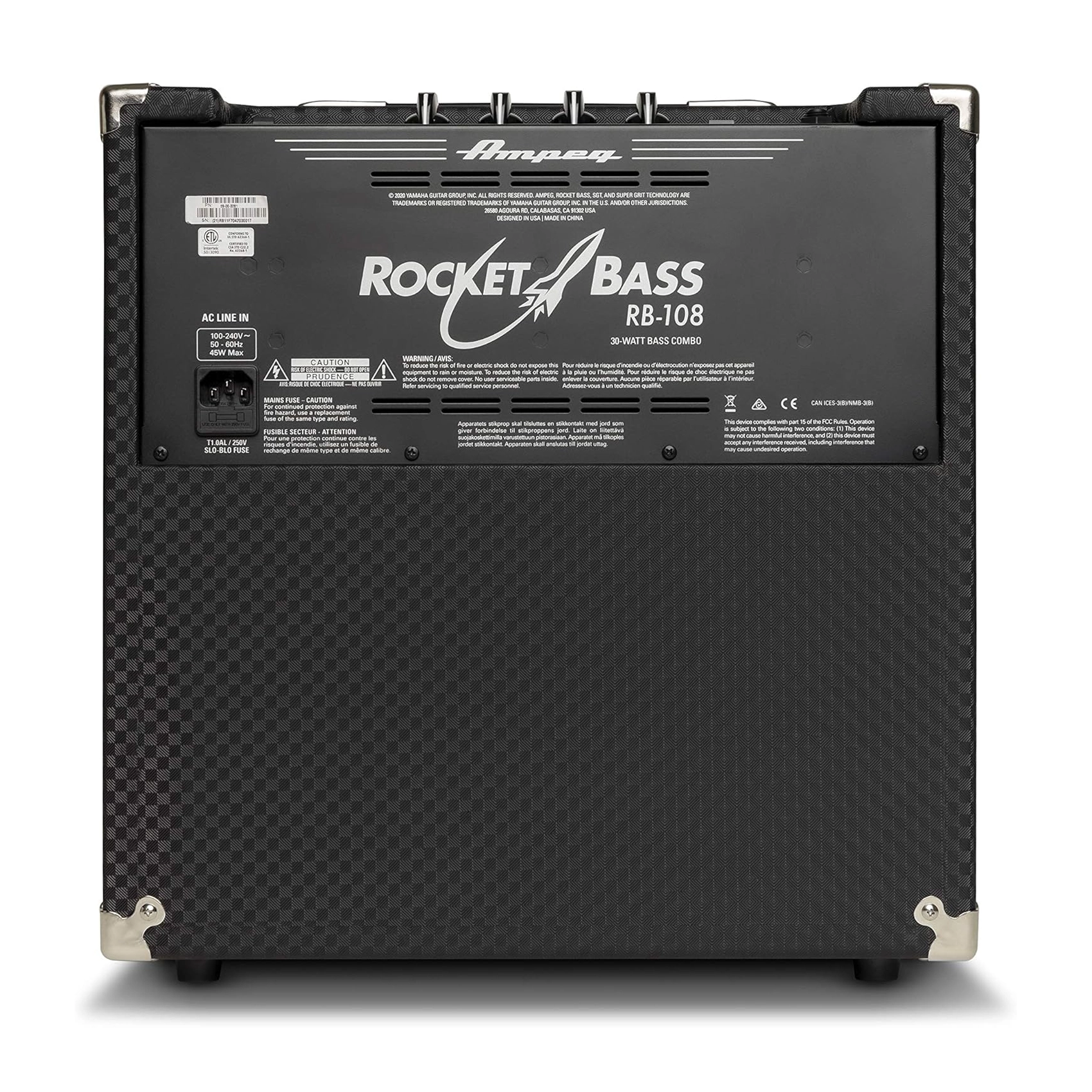 Ampeg Rocket Bass RB-108 30W 1×8" Bass Combo Amplifier