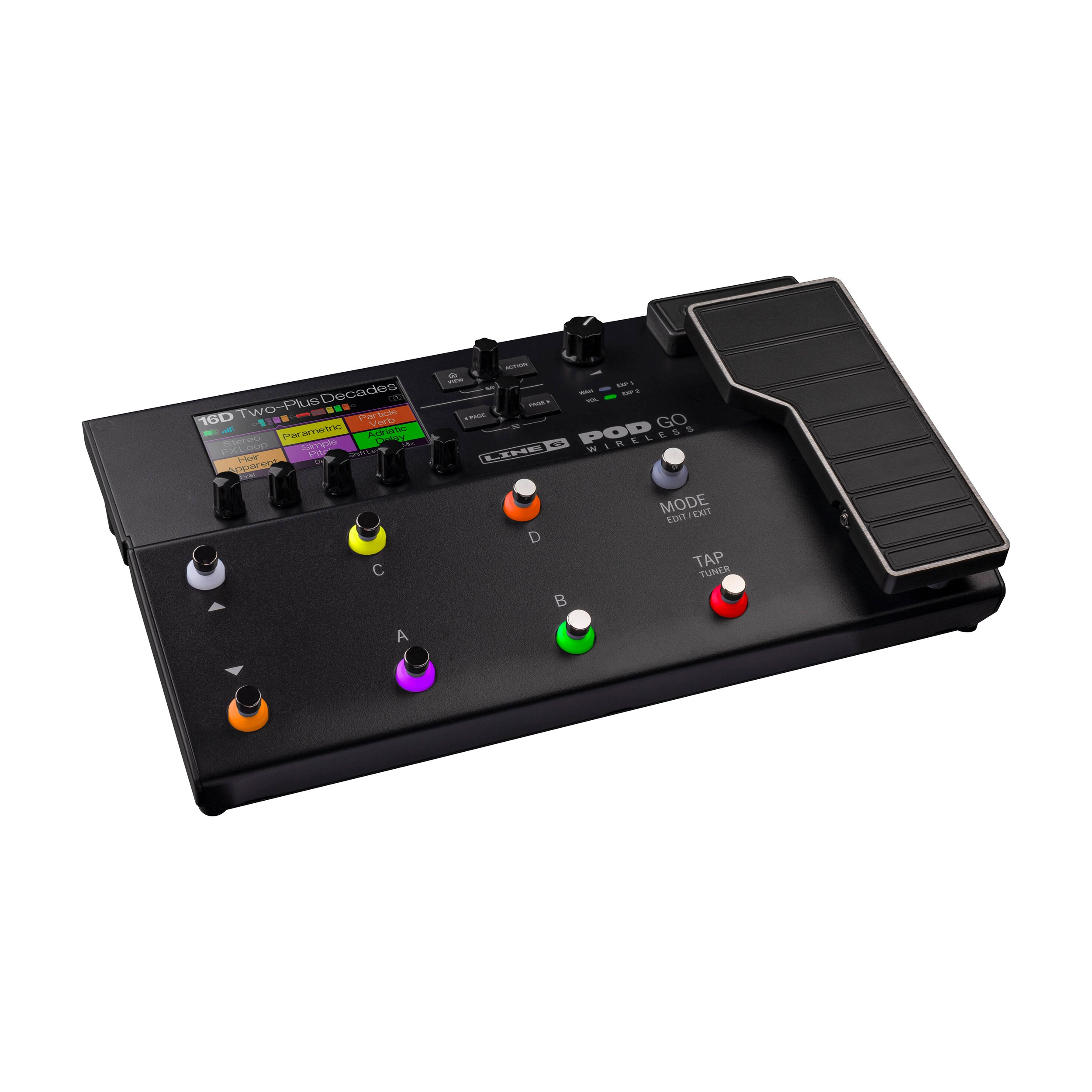 Line 6 POD Go Wireless Guitar/Bass Multi-FX Pedal & Amp Modeler