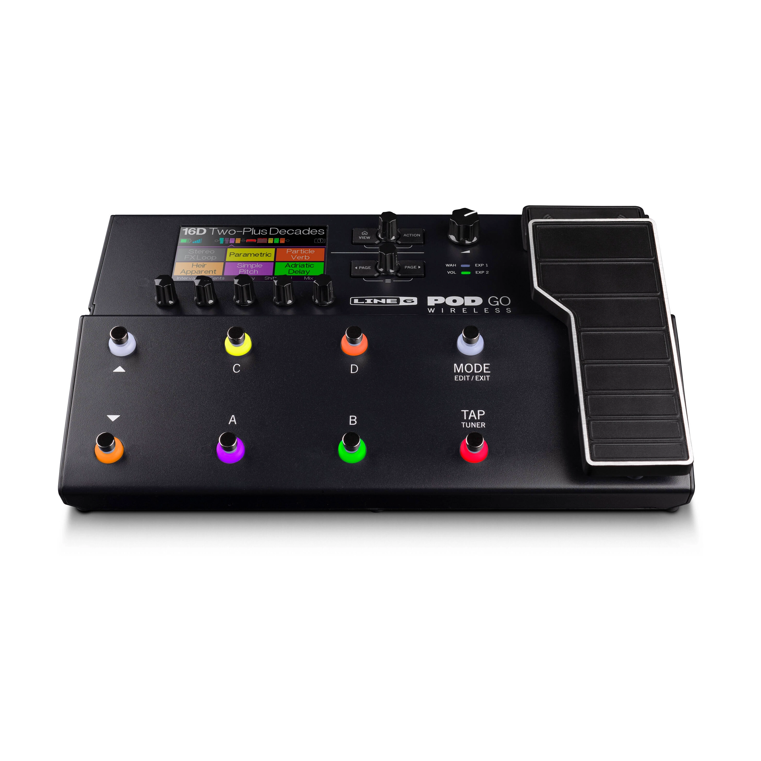 Line 6 POD Go Wireless Guitar/Bass Multi-FX Pedal & Amp Modeler