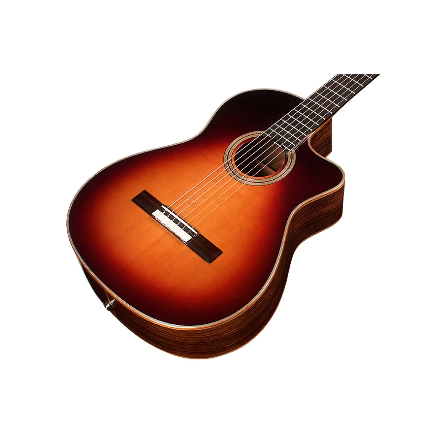 Cordoba Fusion Orchestra Ce Nylon String Acoustic Guitar - Tear Drop Burst