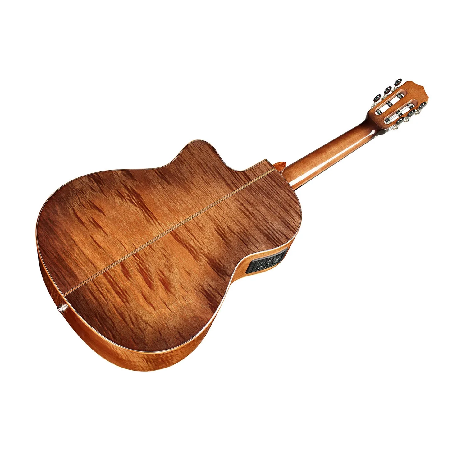 Cordoba Fusion 12 Exotic Top Nylon-String Acoustic-Electric Guitar - Cinnamon Burst