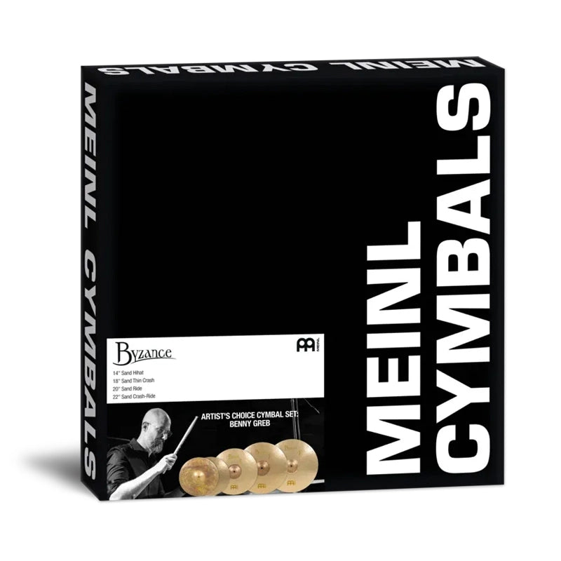 Meinl Cymbals A-CS3 Byzance Artist's Choice Benny Greb 4pc Cymbal Set