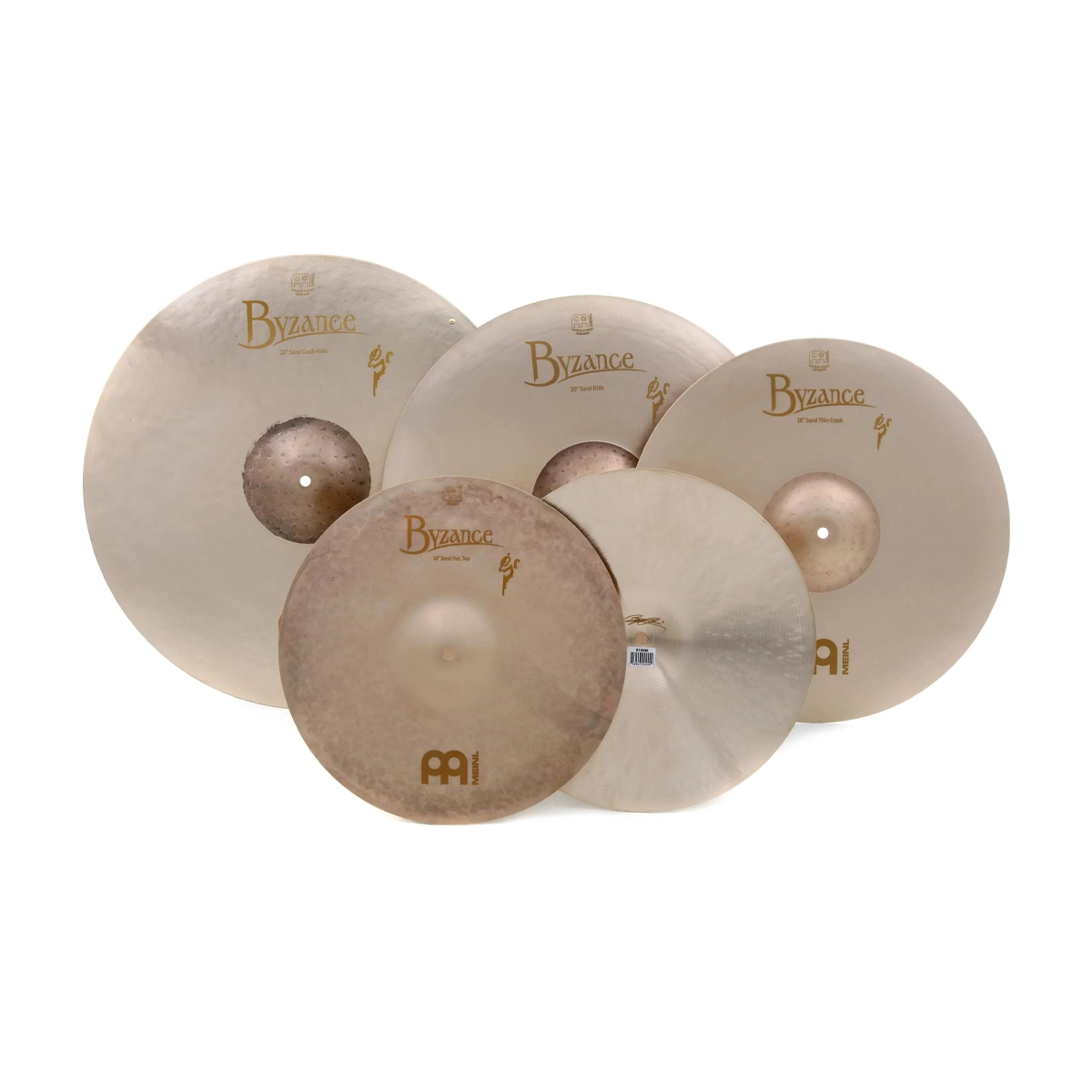 Meinl Cymbals A-CS3 Byzance Artist's Choice Benny Greb 4pc Cymbal Set