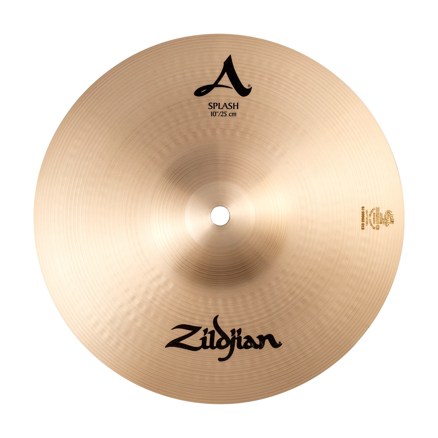Zildjian A Series Splash Cymbal 10" top view