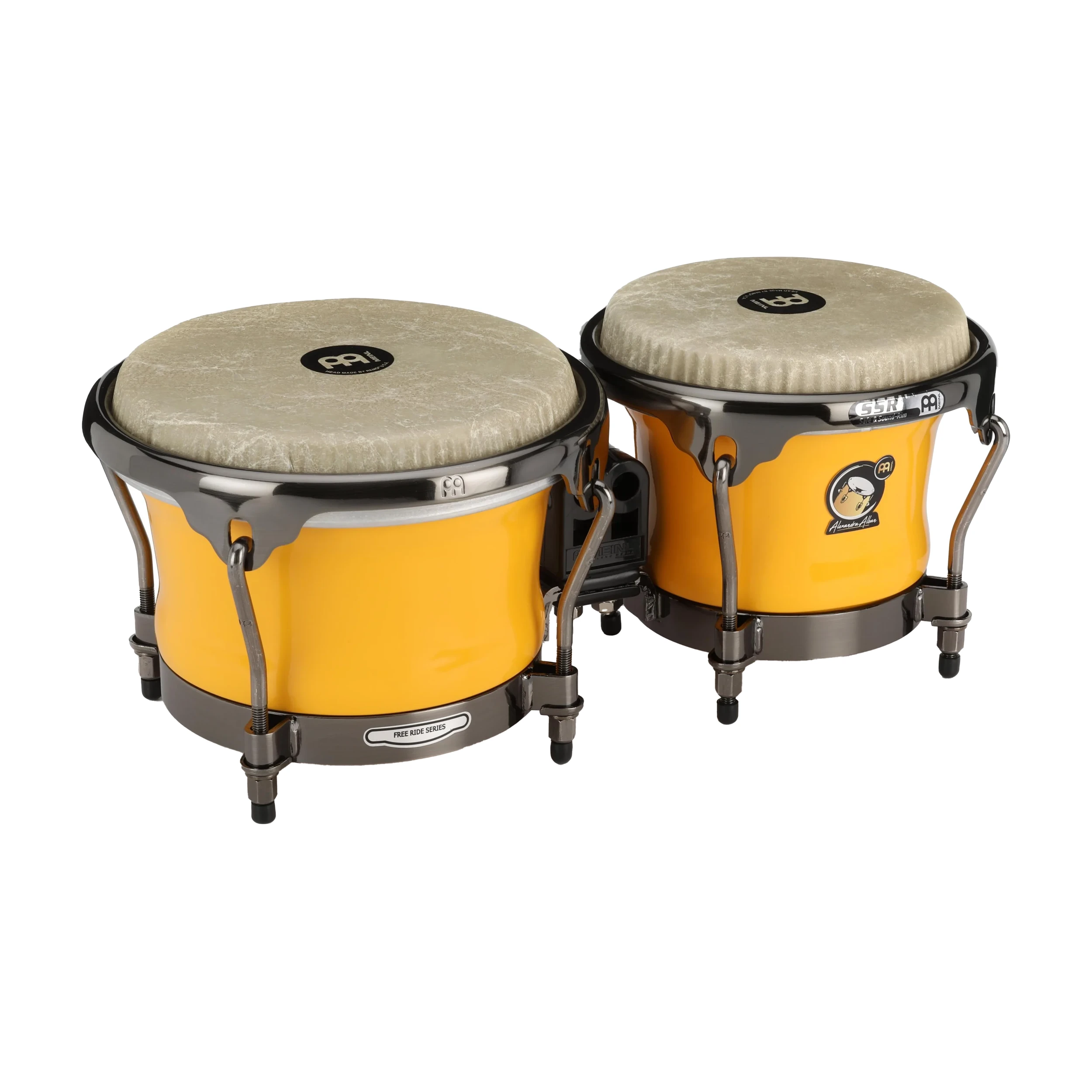 Full view of Meinl AA400SY Alexandra Alban Signature Bongos