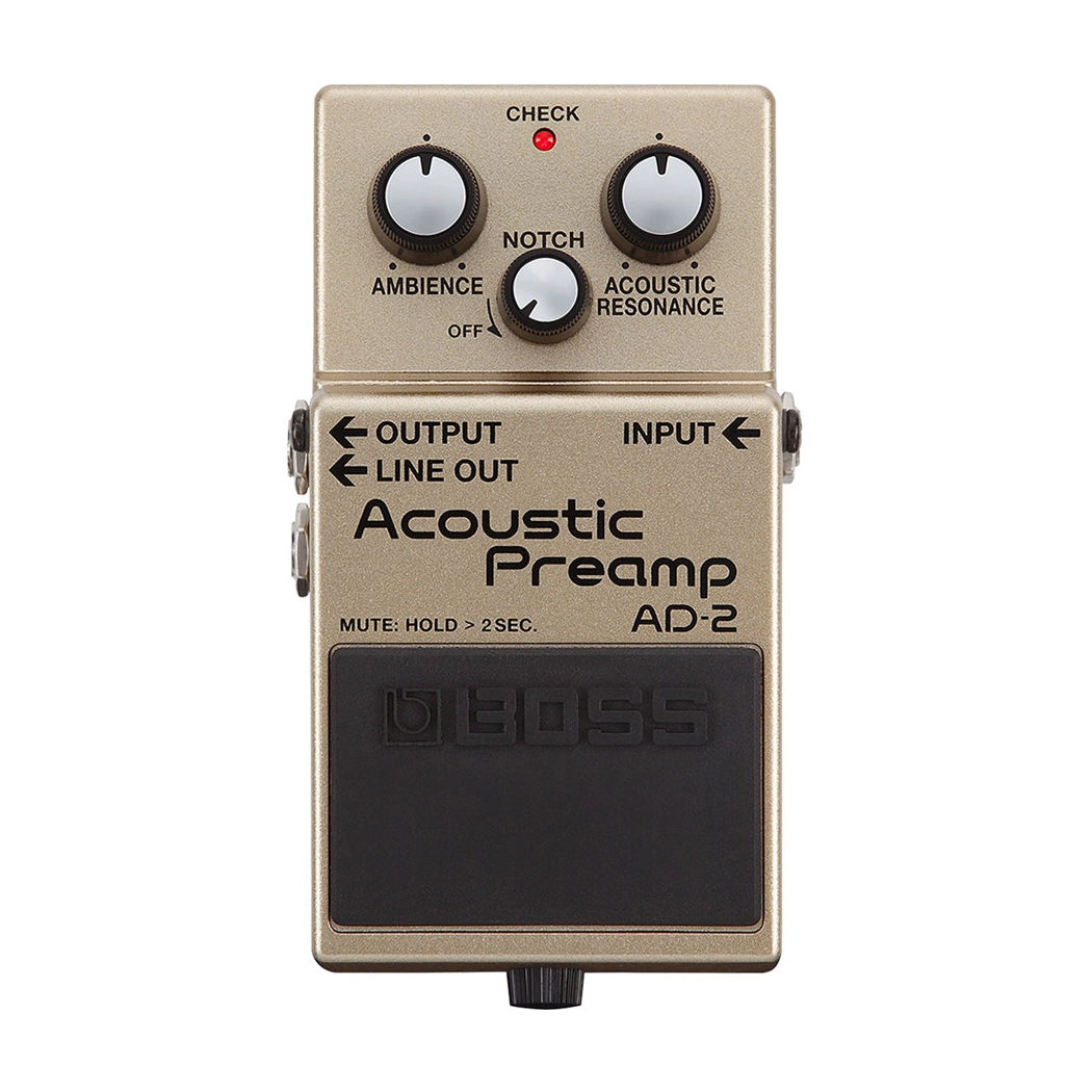 BOSS AD-2 Acoustic Preamp Pedal