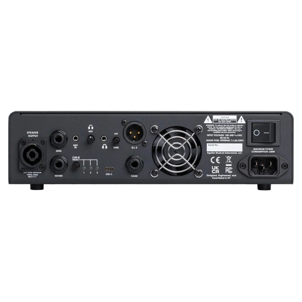 Aguilar AG500V2 Gen 2 500-watt Bass Amplifier Head