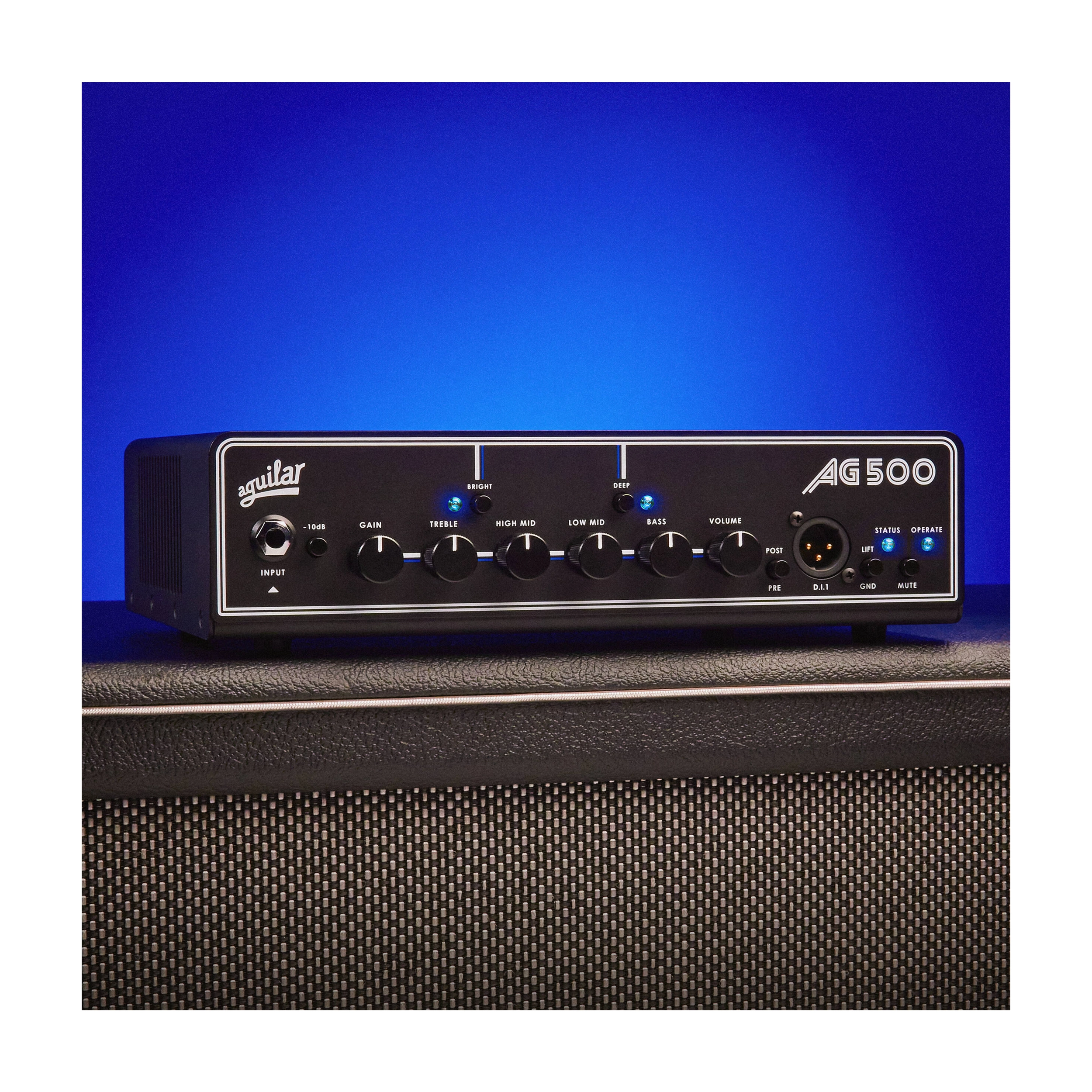 Aguilar AG500V2 Gen 2 500-watt Bass Amplifier Head