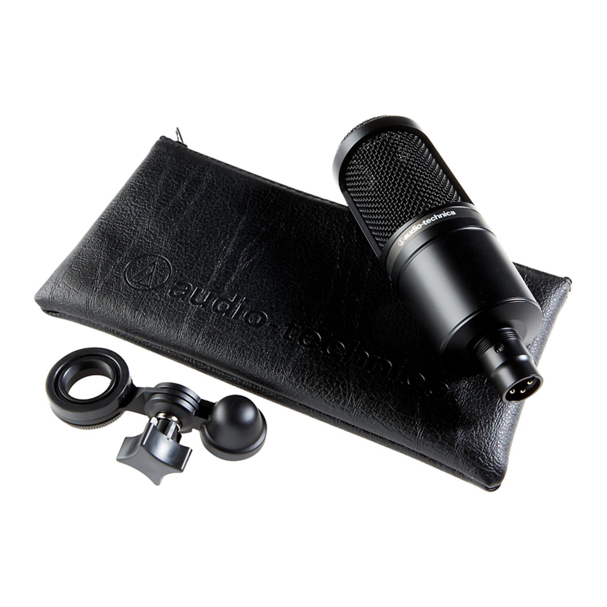 Audio-Technica AT2020 Large Diaphragm Condenser Microphone