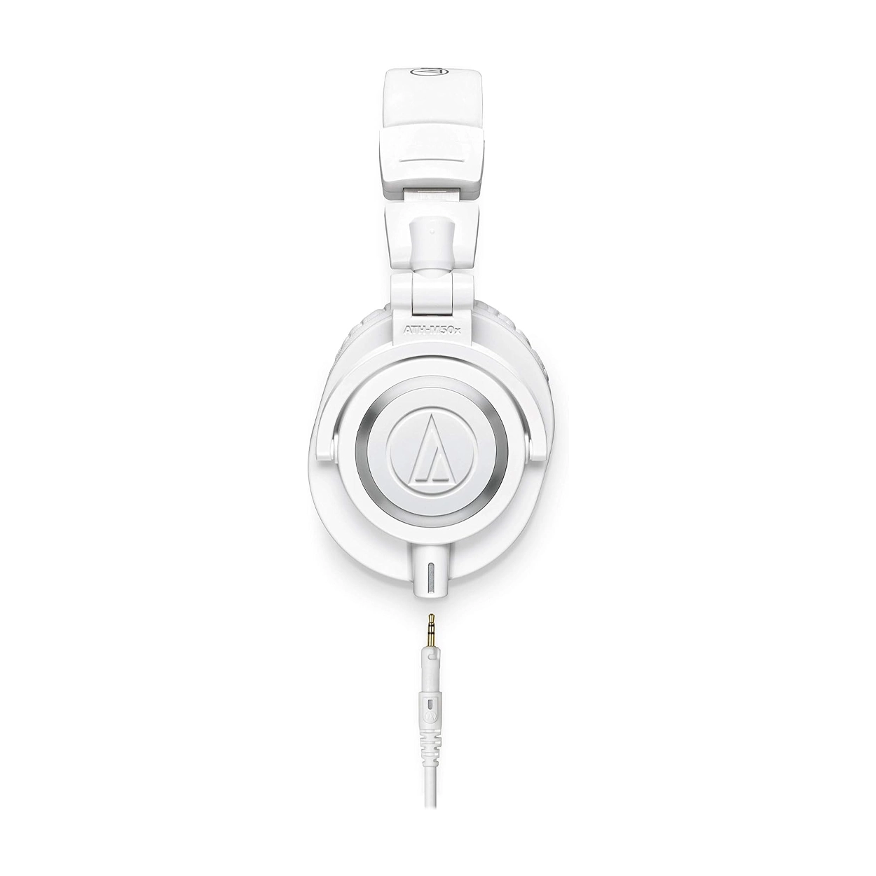 Audio-Technica ATH-M50x Monitor Headphones - White, side panel view