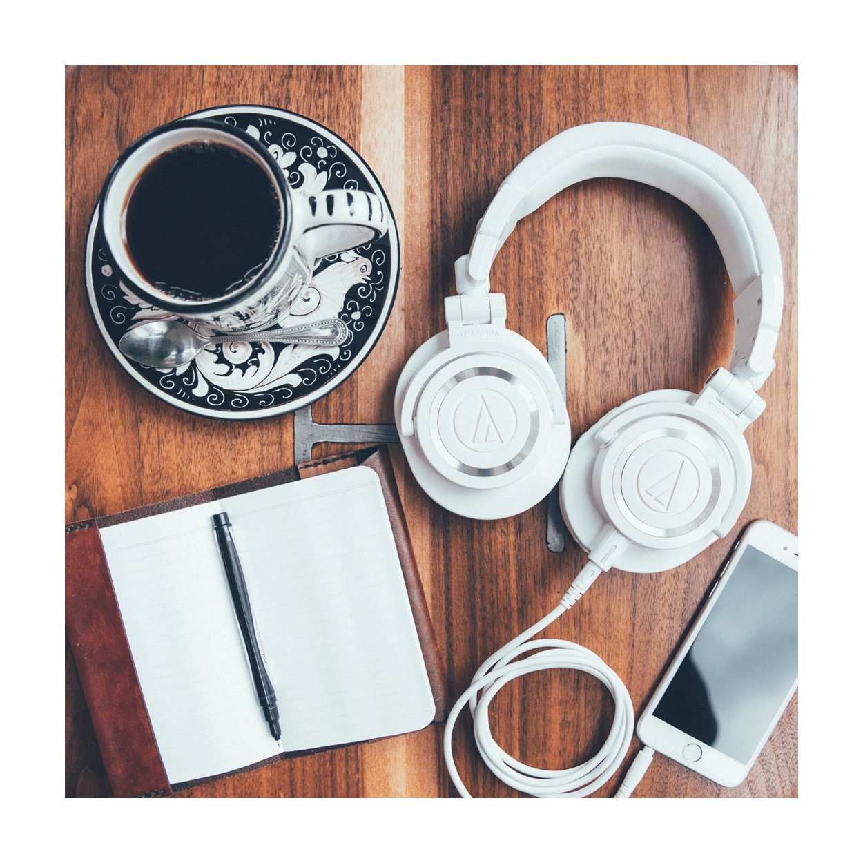 Audio-Technica ATH-M50x Monitor Headphones Lifestyle