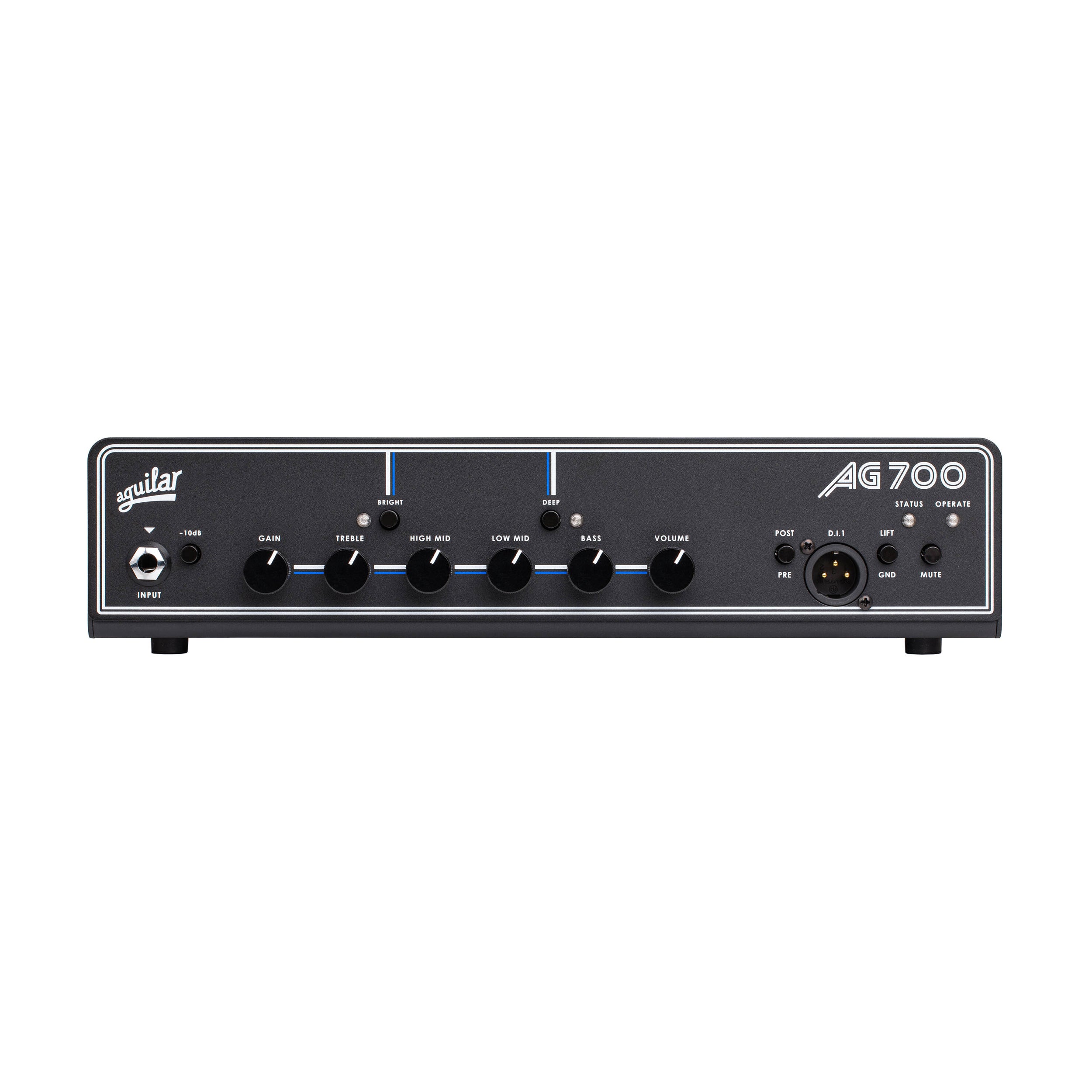 Aguilar AG700V2 Gen 2 700-watt Bass Amplifier Head