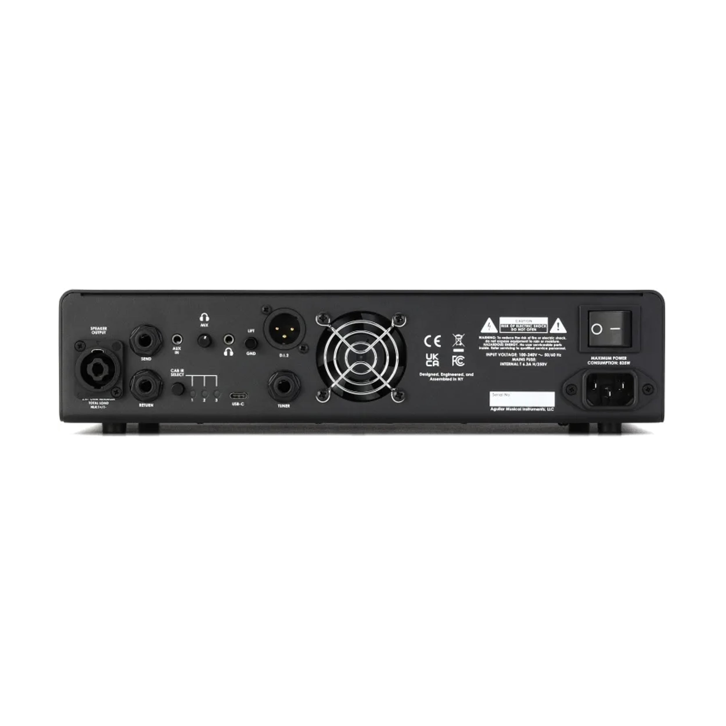 Aguilar TH700V2 Tone Hammer Gen 2 700-watt Bass Amplifier Head