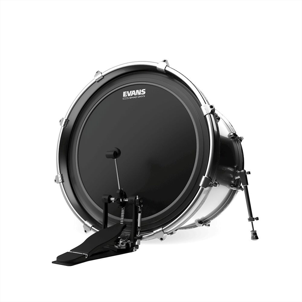 Evans EMAD Onyx Bass Batter Drumhead 22"
