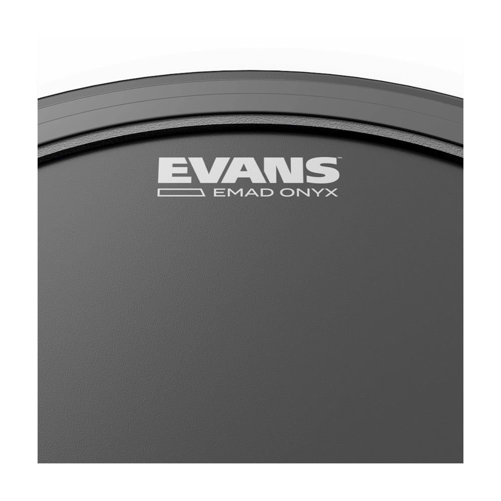 Evans EMAD Onyx Bass Batter Drumhead 22"