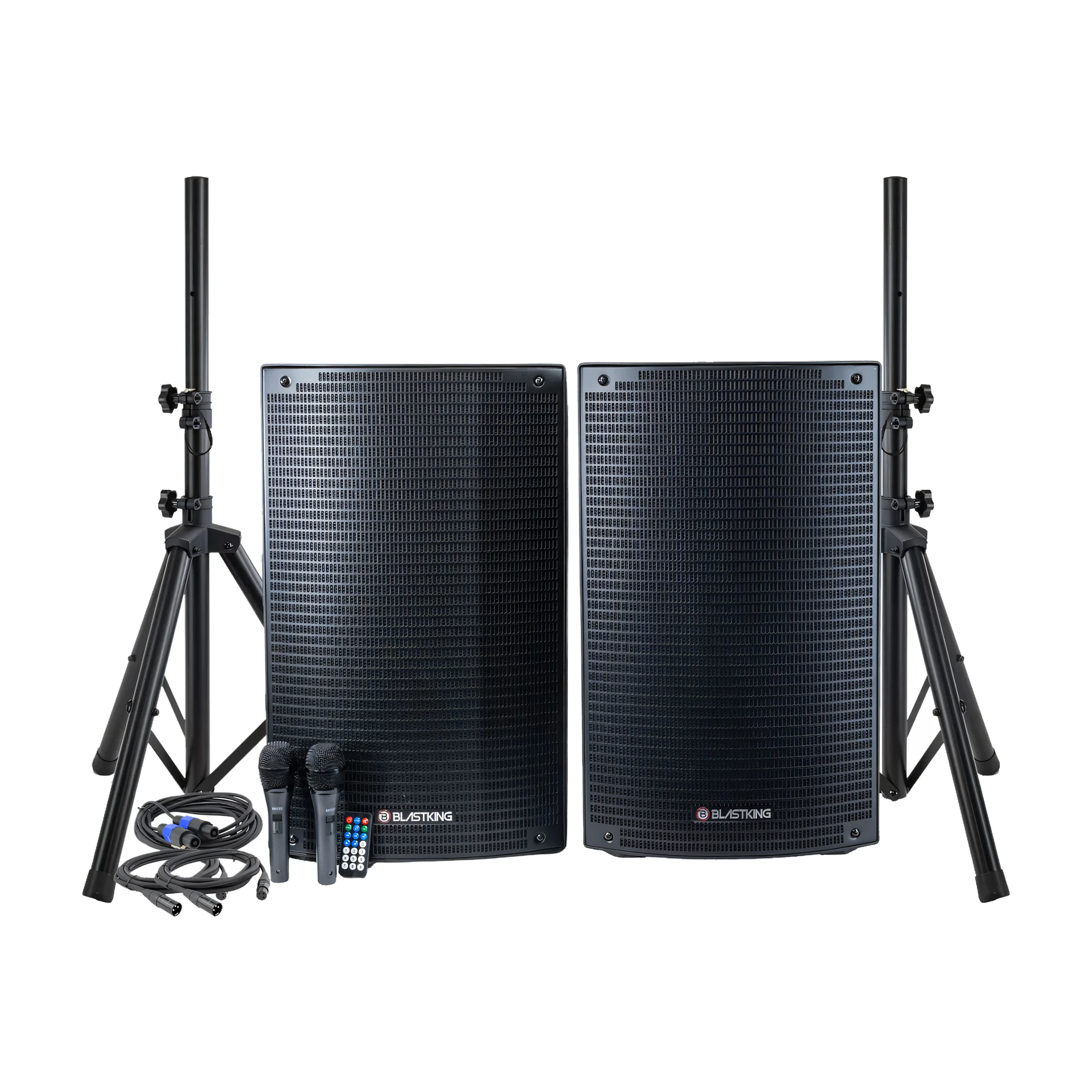 Blastking 15 Inch 1000 Watts 2-Way Active & Passive Loudspeaker