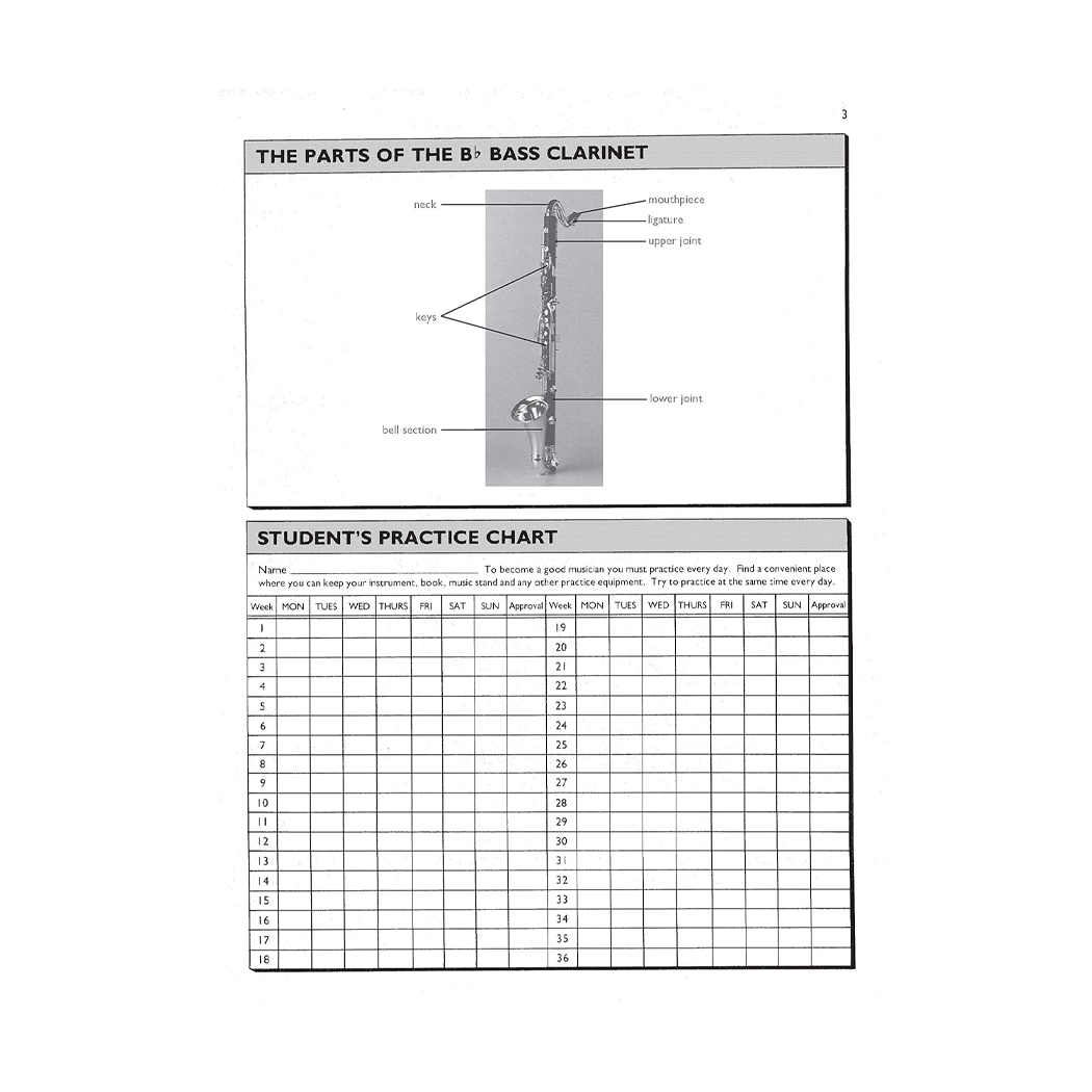 Yamaha Band Student, Book 1: B-Flat Bass Clarinet