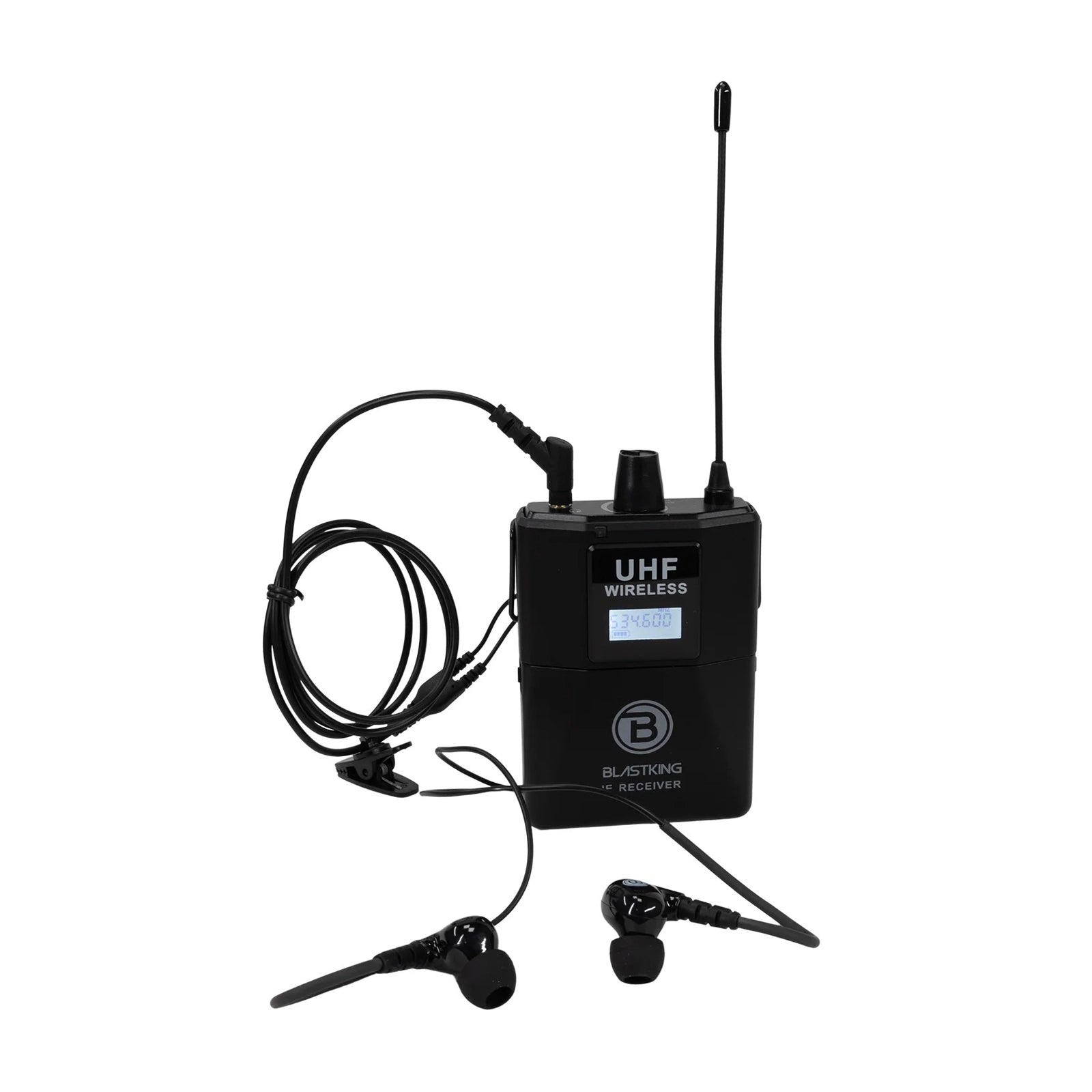 Blastking MHU-IE2 Dual UHF Wireless In-Ear Monitor System
