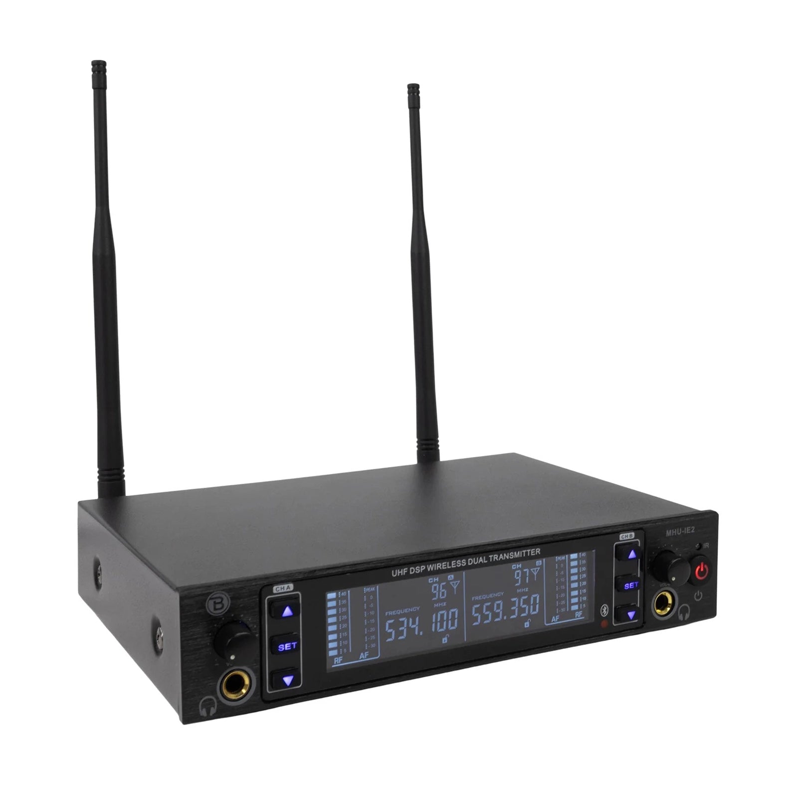 Blastking MHU-IE2 Dual UHF Wireless In-Ear Monitor System
