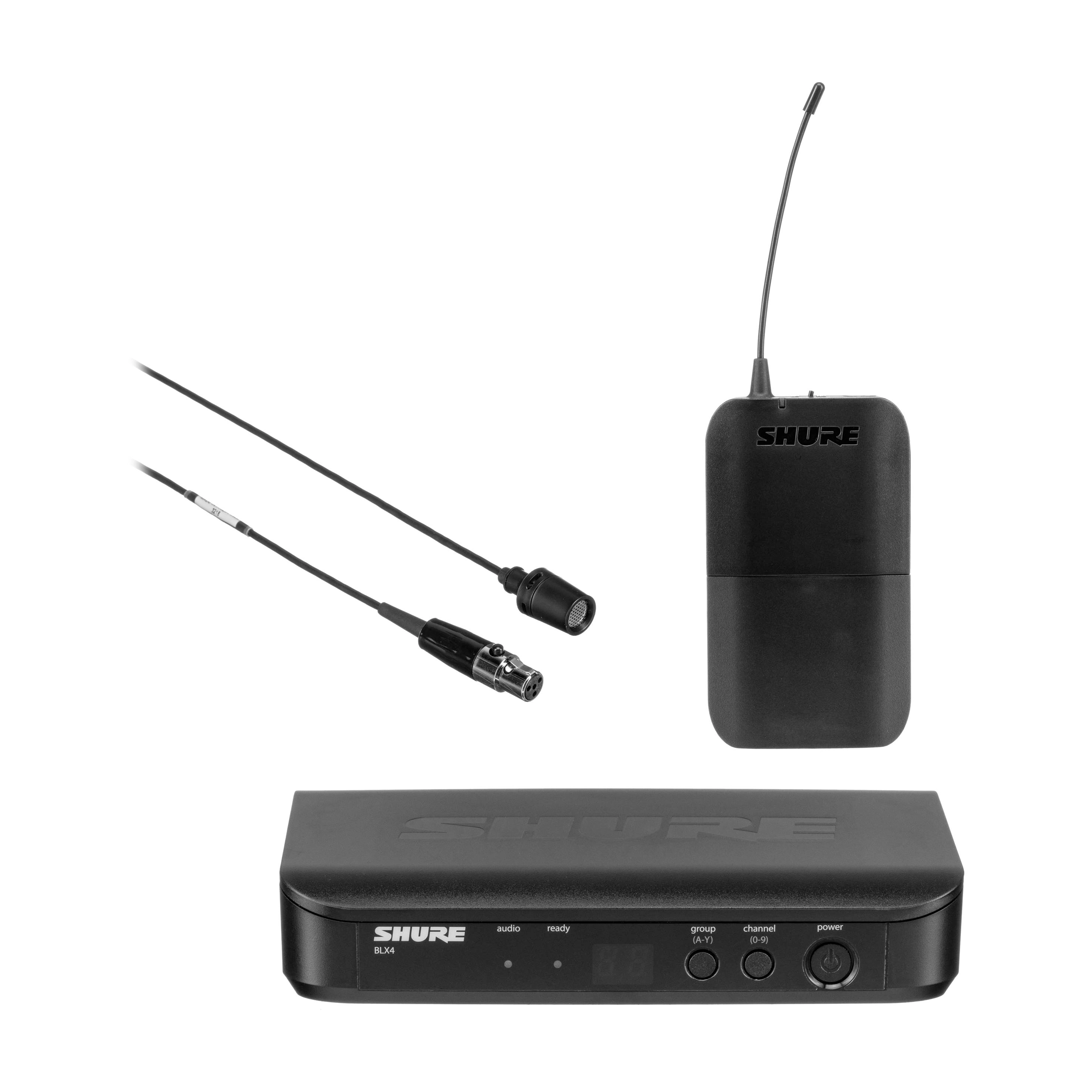 Shure BLX14/CVL Wireless Lavalier Microphone System - H10 Band