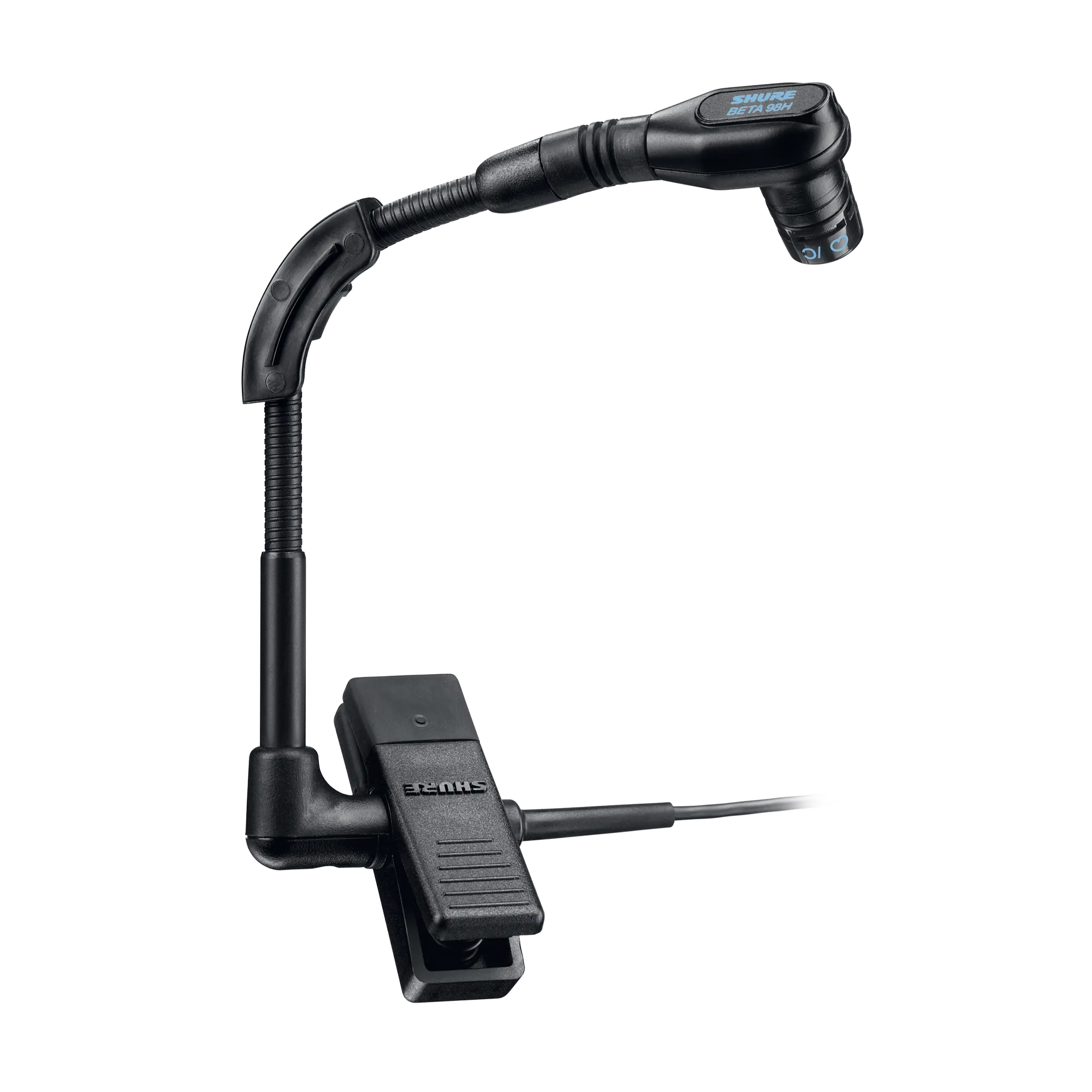 Shure BLX14/B98 Wireless Instrument System with Beta 98H/C Clip-on Gooseneck Microphone - H10 Band