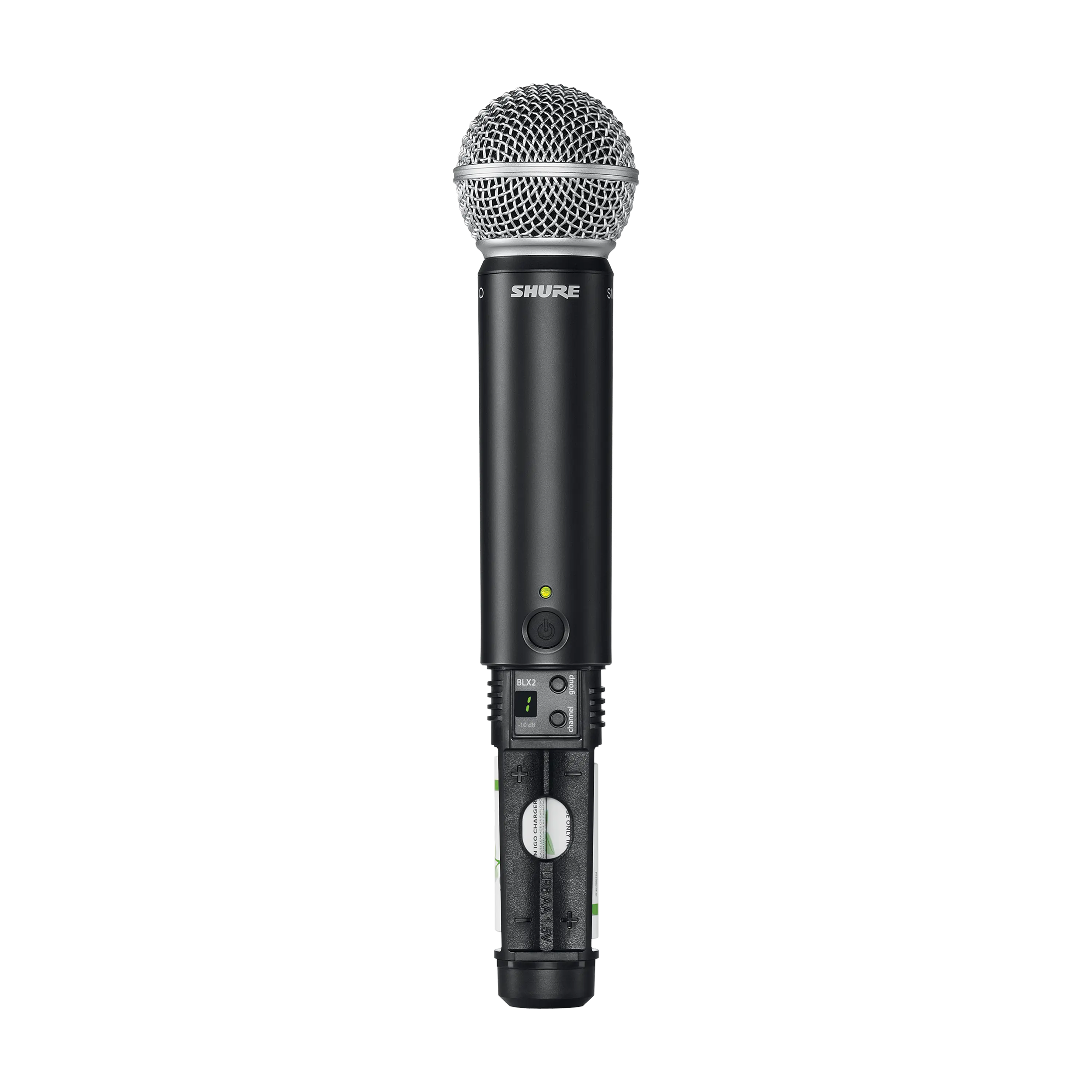 Shure SM58 Wireless Handheld Microphone front view
